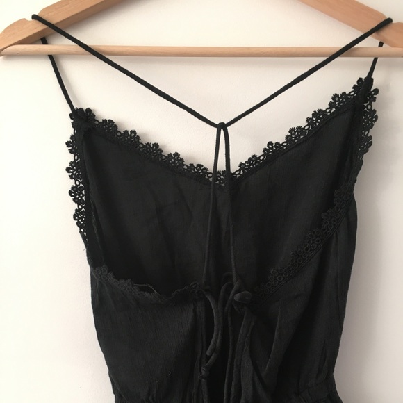 Black sexy playsuit - Picture 3 of 8